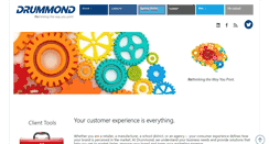 Desktop Screenshot of drummondpress.com